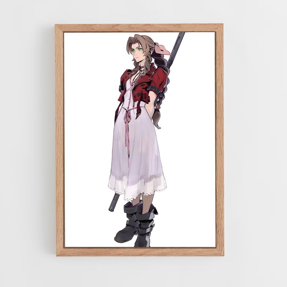 Poster Gunblade Princess – affiche Final Fantasy (vue 4)